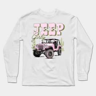 Jeep Girly Long Sleeve T-Shirt